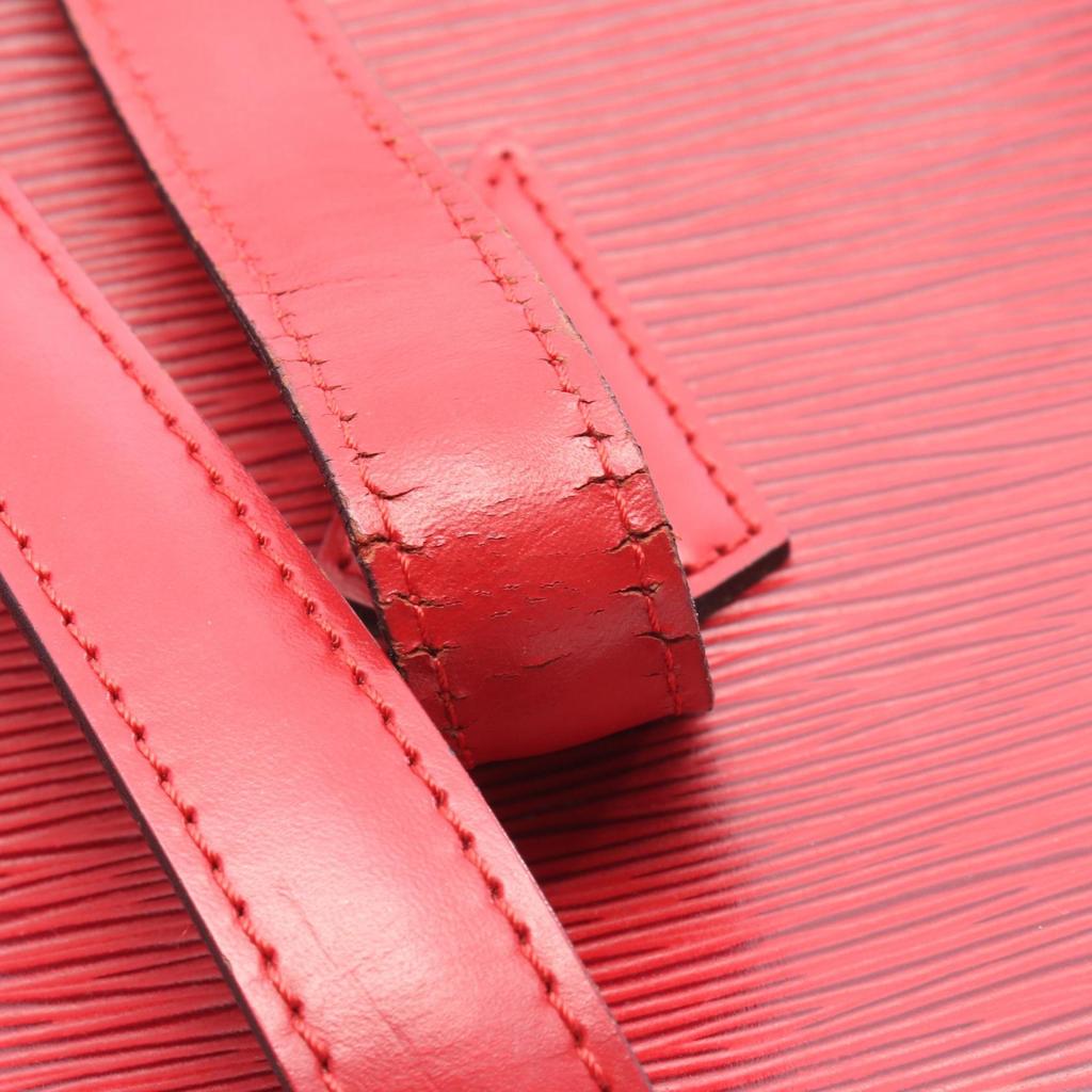 Used LOUIS VUITTON Epi rucksack Castilian red Shoulder Bag M52287 leather Red Red Used Women
