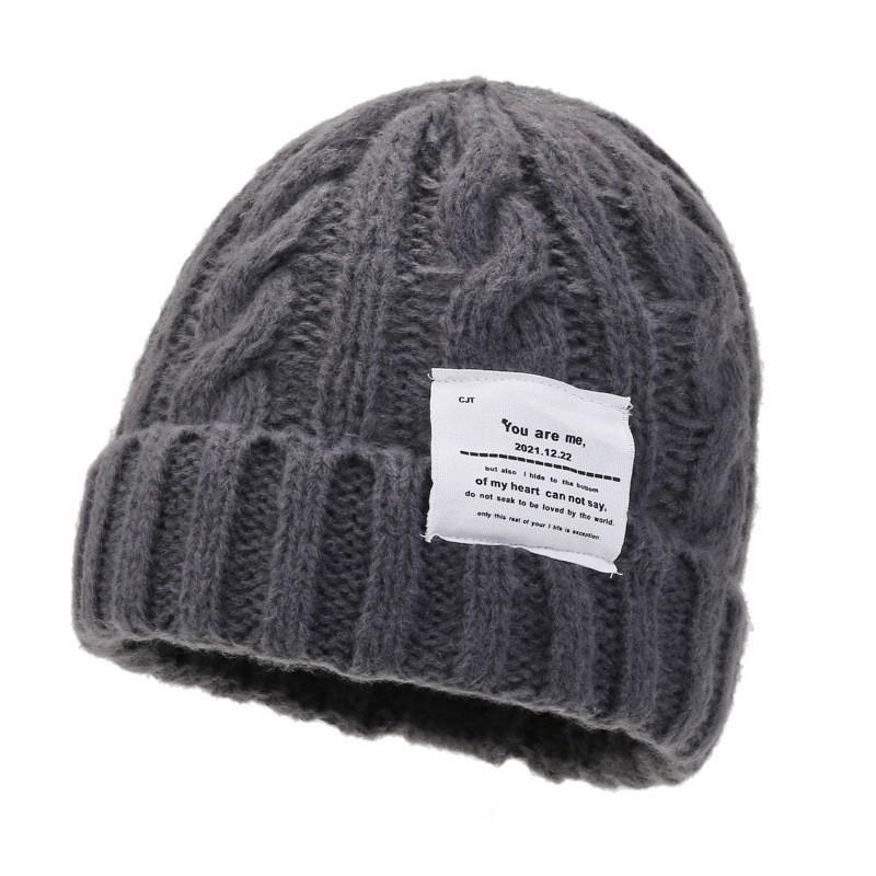 Women's Stretchy Beanie Hat Winter Skull Cap Soft Casual Headwear, Versatile Fashion, Comfortable Warm Hat