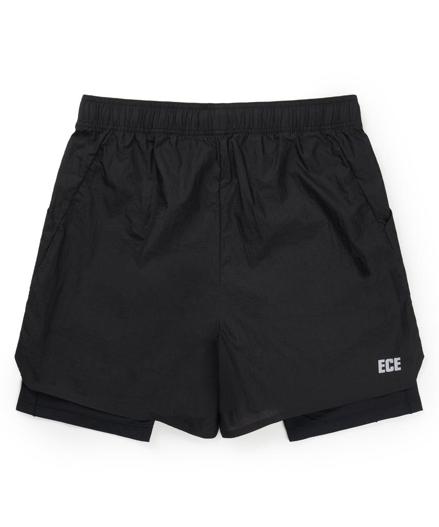 Eolseukamela 2-In-1 Running 5-Inch Shorts_Black
