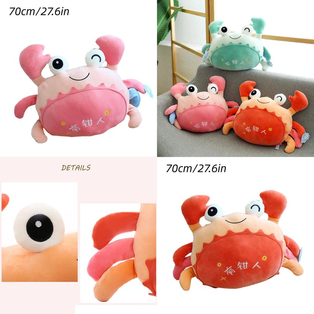 Adorable Crab Plush Toy With Soft And Comfortable Material