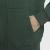 Nike Solo Swoosh Solid Color Hooded Zip-Up Casual Jacket Men Jackets Spruce-Green DR0404-323