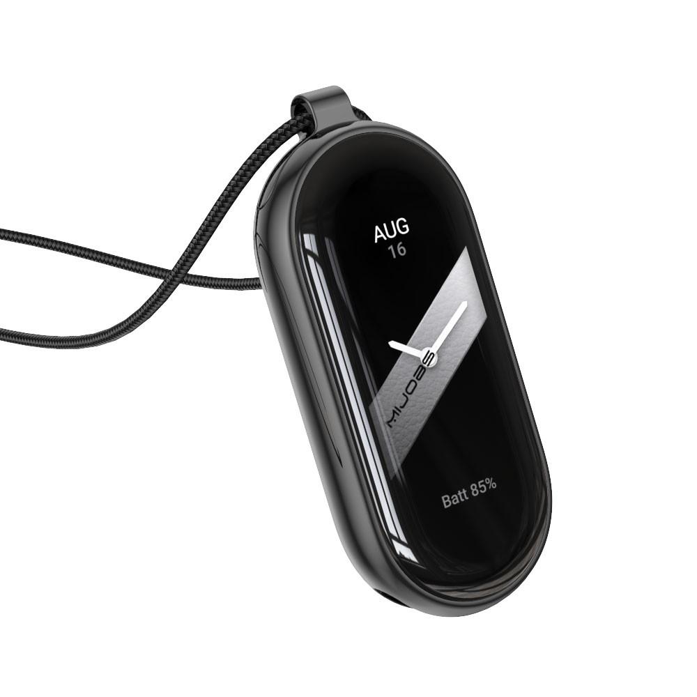 Colar com Pulseira Mi Band 8 Compatível para Xiaomi Smart Band 10NFC Pulseira Mi Band 9 Smart Watch Decoração de Pescoço Pingente Mi Band 8