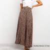 Frühjahr/Sommer 2025 High-Waist Hose mit Leopardenmuster und weitem Bein