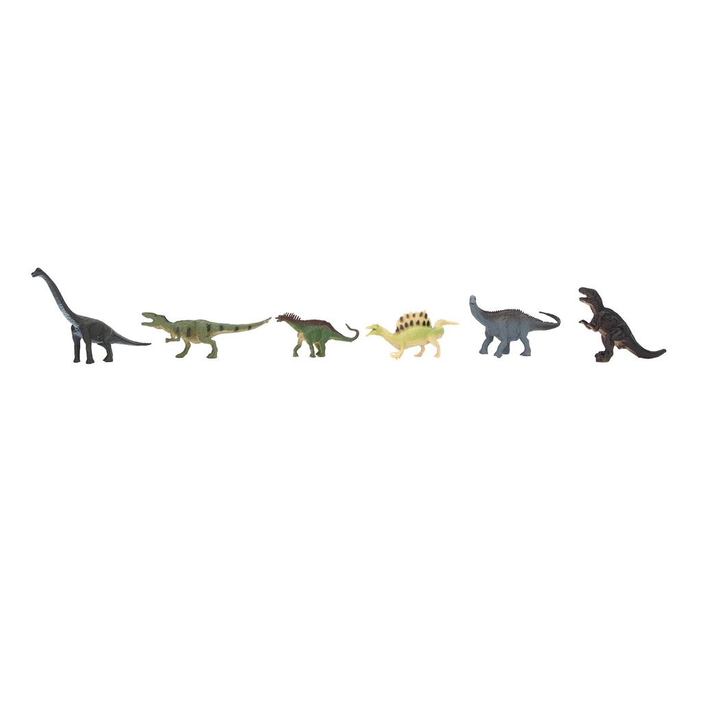 12 Pezzi Mini Figure di Dinosauri Simulazione Statica Giocattolo Ornamento per Bambini