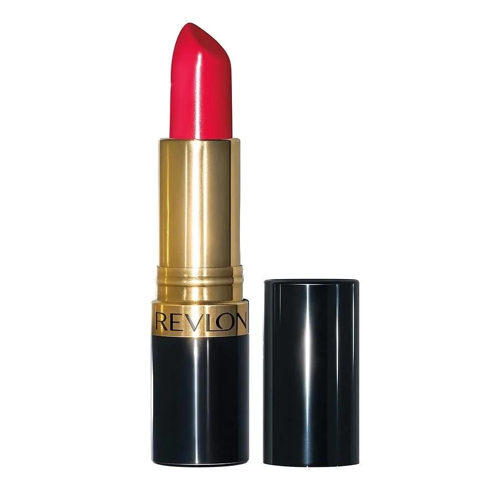 Revlon Super Lustrous Lipstick 1 Pack 730 Revlon Red Revlon Super Lustrous Lipstick, Creamy Formula