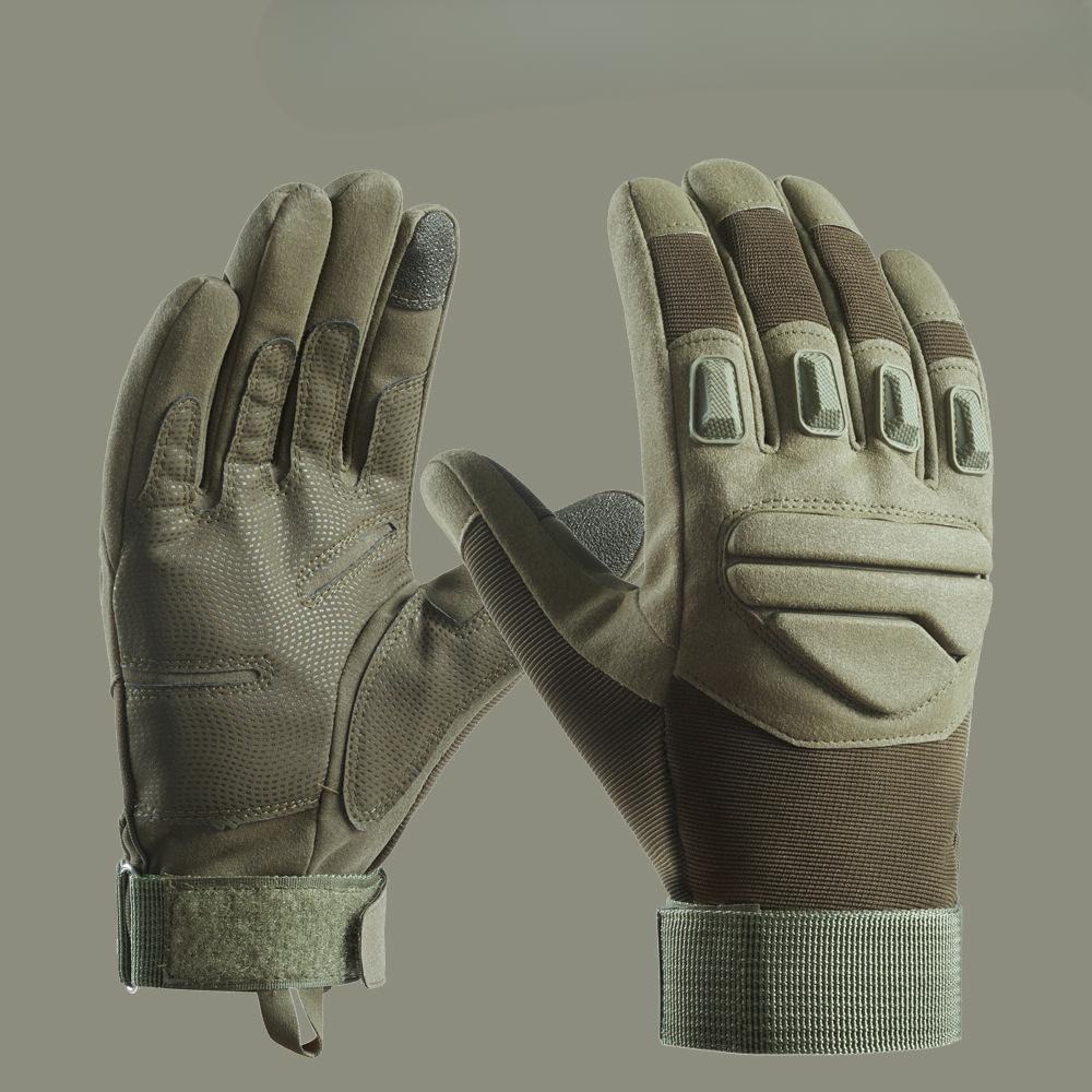 Field Fighting Outdoor Fighting Cycling Anti Slip Wear Resistant Training Windproof Mountaineering Performance Half Finger Gloves
