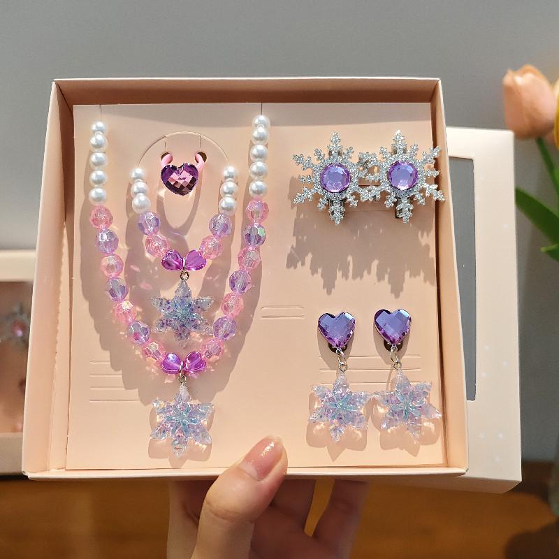 Frozen Elsa Princess Necklace & Jewelry Set for Girls