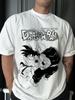 Dragon Ball Print Tshirt Unisex Anime Print Casual Shortsleeved Top Trendy Street Style Y2k Style 2026 Summer New Arrival