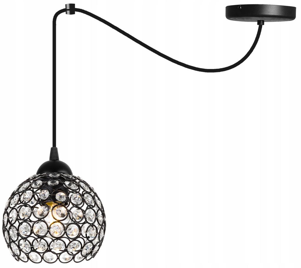 SPIDER CEILING HANGING LAMP, CRYSTAL PLAFON