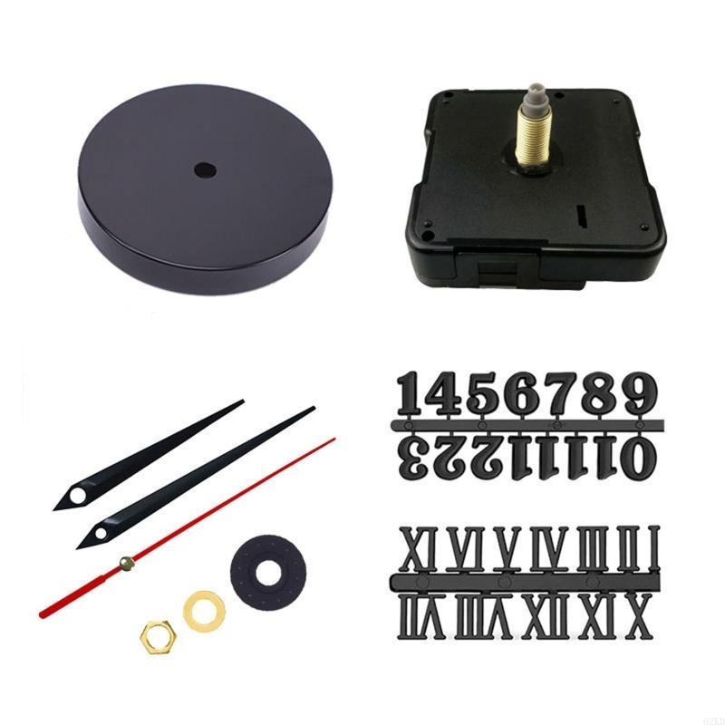 62KD Type Silent Wall Clock Movement Mechanism Replacement Clock Motor Repair Accessories 6 Sizes Shafts