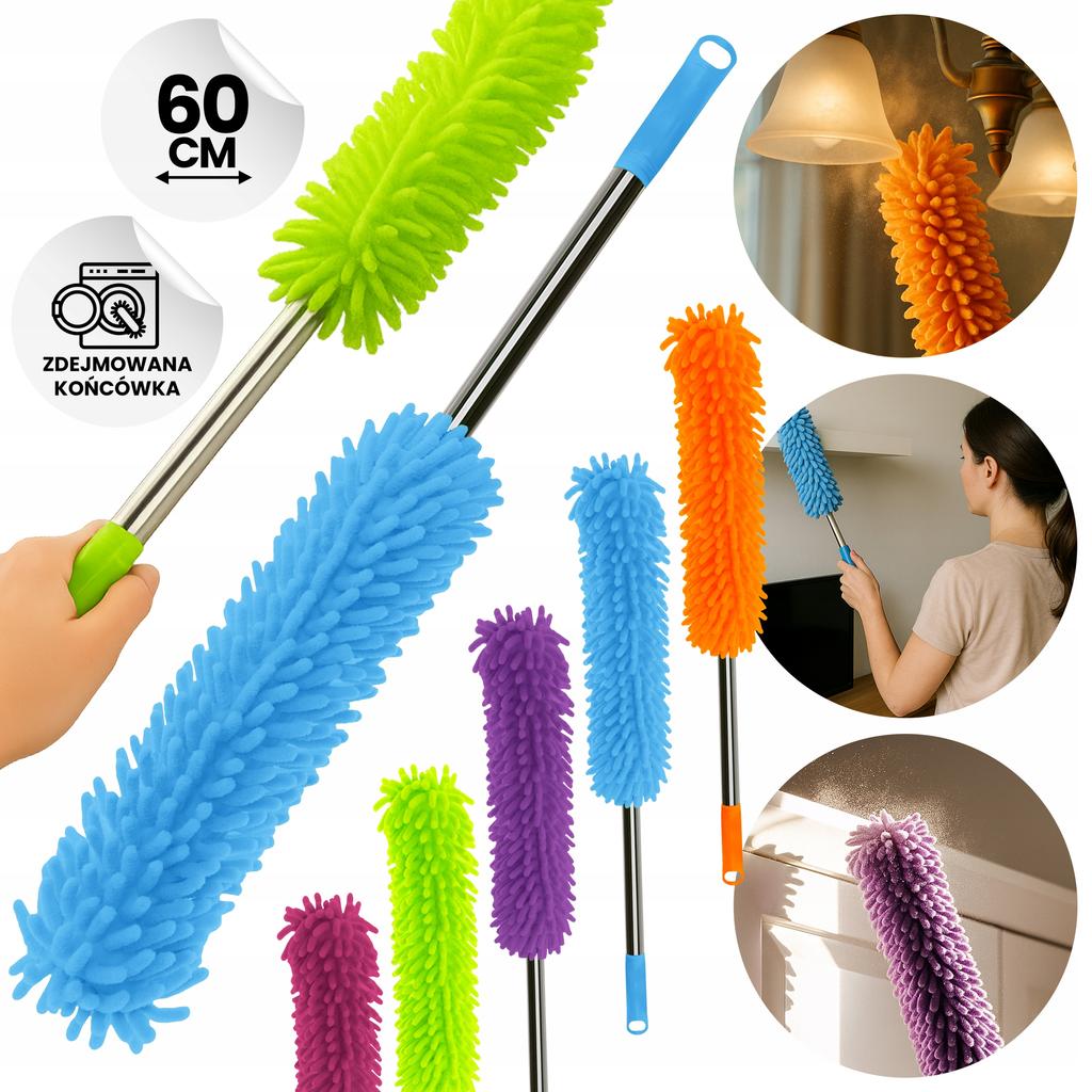 Microfiber Dusting Wand for Cleaning, Mix 1 Piece