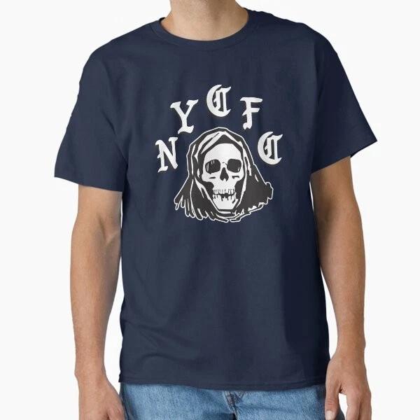Nycfc Fear City Classic Tshirt Made In Usaaus Tshirt S2xl S