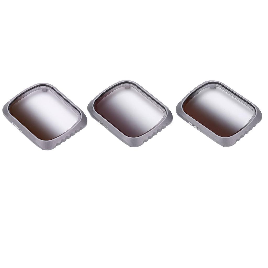 JUNESTAR 3PCSSet GND 8 GND 16 GND 32 Gradient Filter Optical Glass Lens for Mavic Air 2S