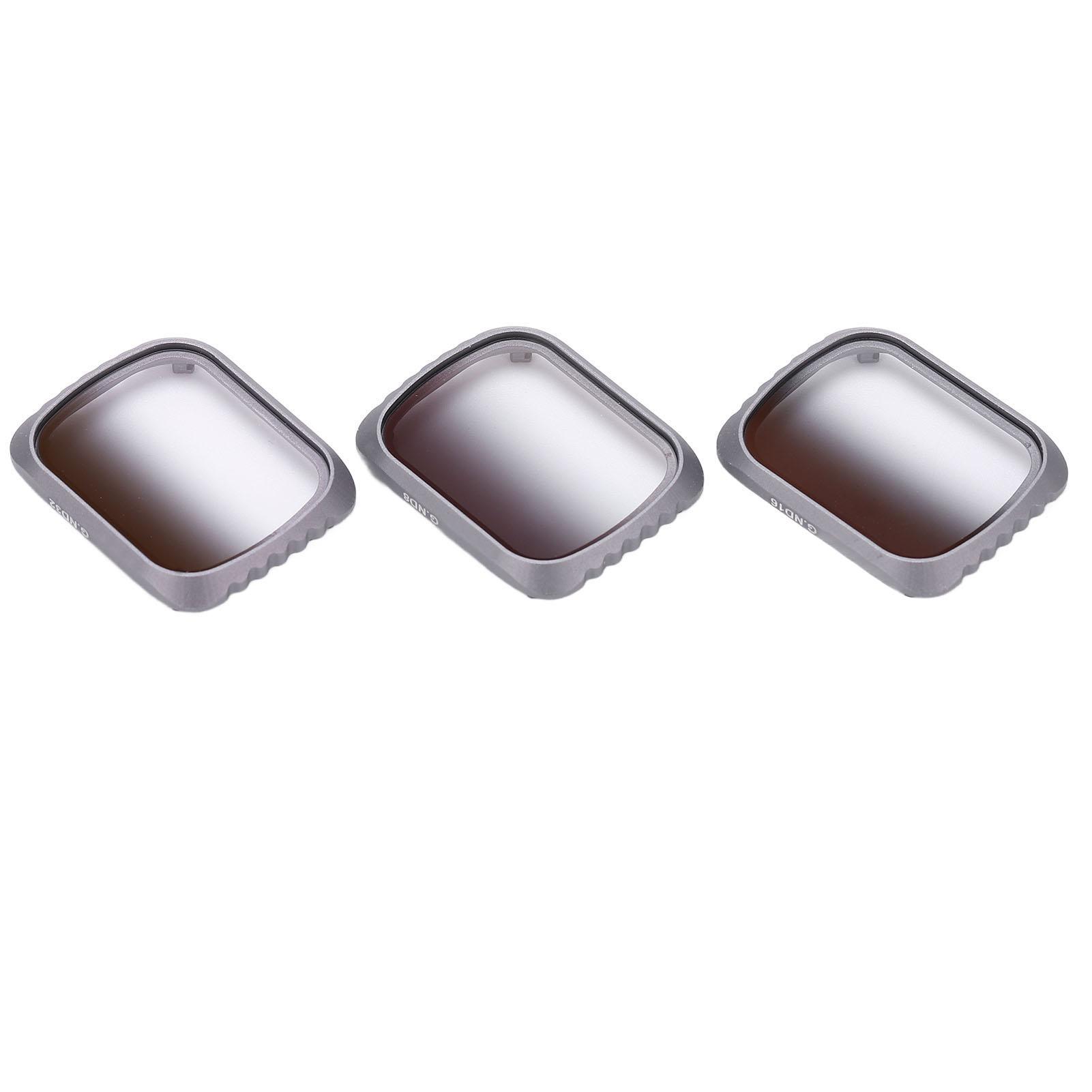 

JUNESTAR 3PCSSet GND 8 GND 16 GND 32 Градиентный фильтр Оптический стеклянный объектив для Mavic Air 2S