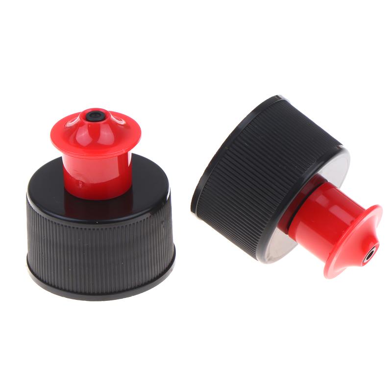 28mm Car Care Wax Bottle Pull Top Caps for Tire Shine Leakproof Travel Use Detailing Tools For Clean Vehicle