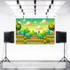 2D Plane - 2D Plane - A 1-piece 2D plane banner with a vibrant image, inspired by games