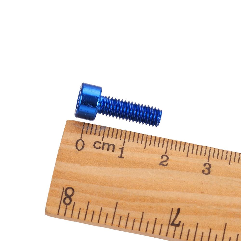 Colors Road Bike Bike Bottle Holder Screw Kettle Rack Screw Water Bottle Cage Bolts Aluminum Zinc Zinc Alloy