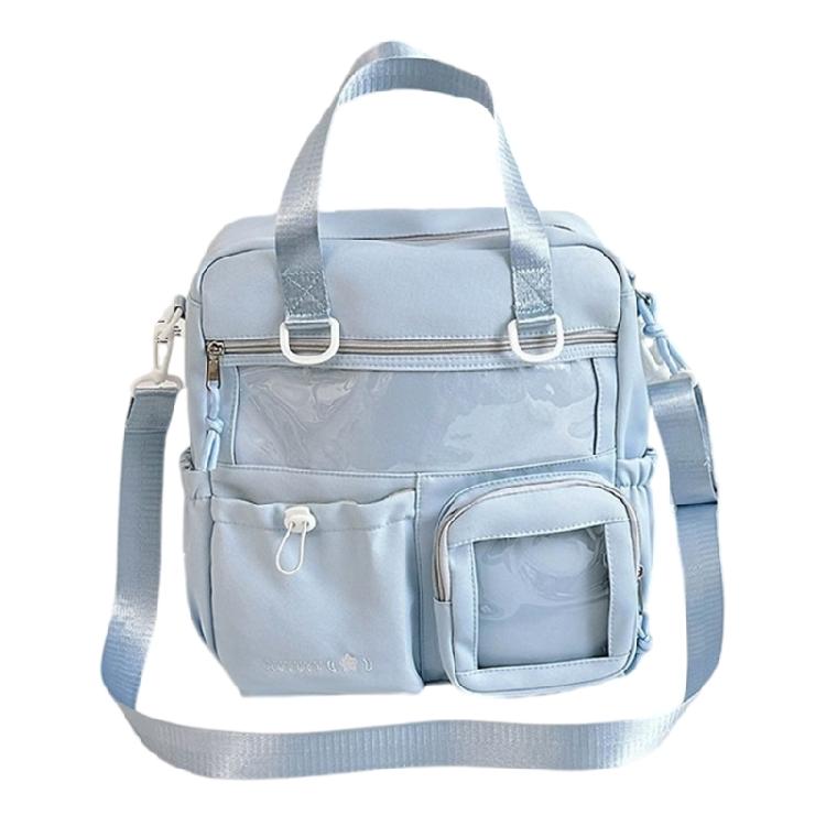 Ita Bag Multipurpose Backpack Crossbody Bag Messenger Shoulder Bags for Anime Display Transparent School Bag Daypack
