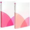 Plus Binder Wide B5 Vertical Pasty Set A Loose-Leaf 2-Color