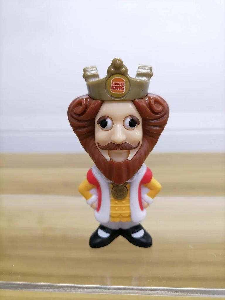 Original Burger King Jungen Mädchen Geschenke Kleine Figur Mund Augen Bewegliches Modell Spielzeug Kinder Spielhaus Puppen