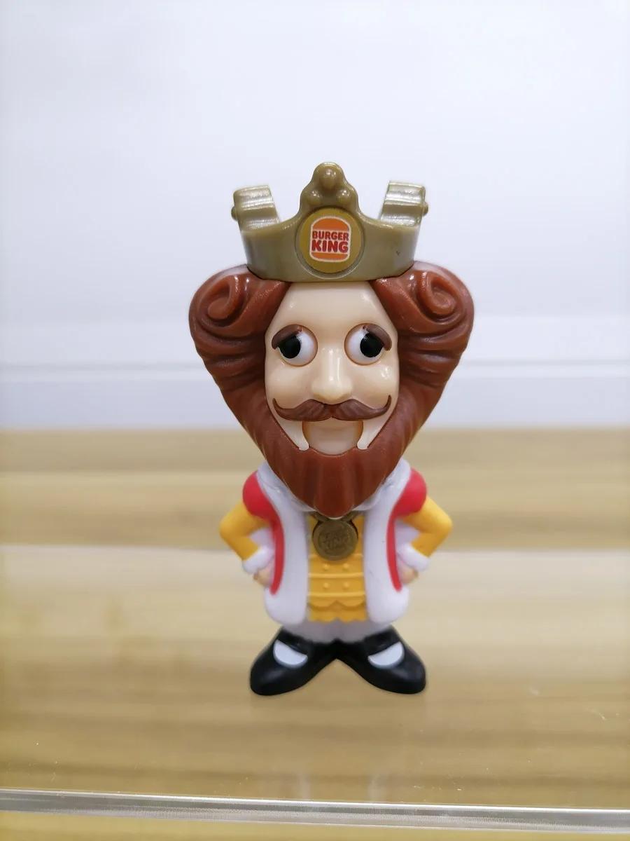 

Оригинальные подарки Burger King для мальчиков и девочек, маленькая фигурка, рот, глаза, подвижная модель, игрушка, куклы для детского игрового домика