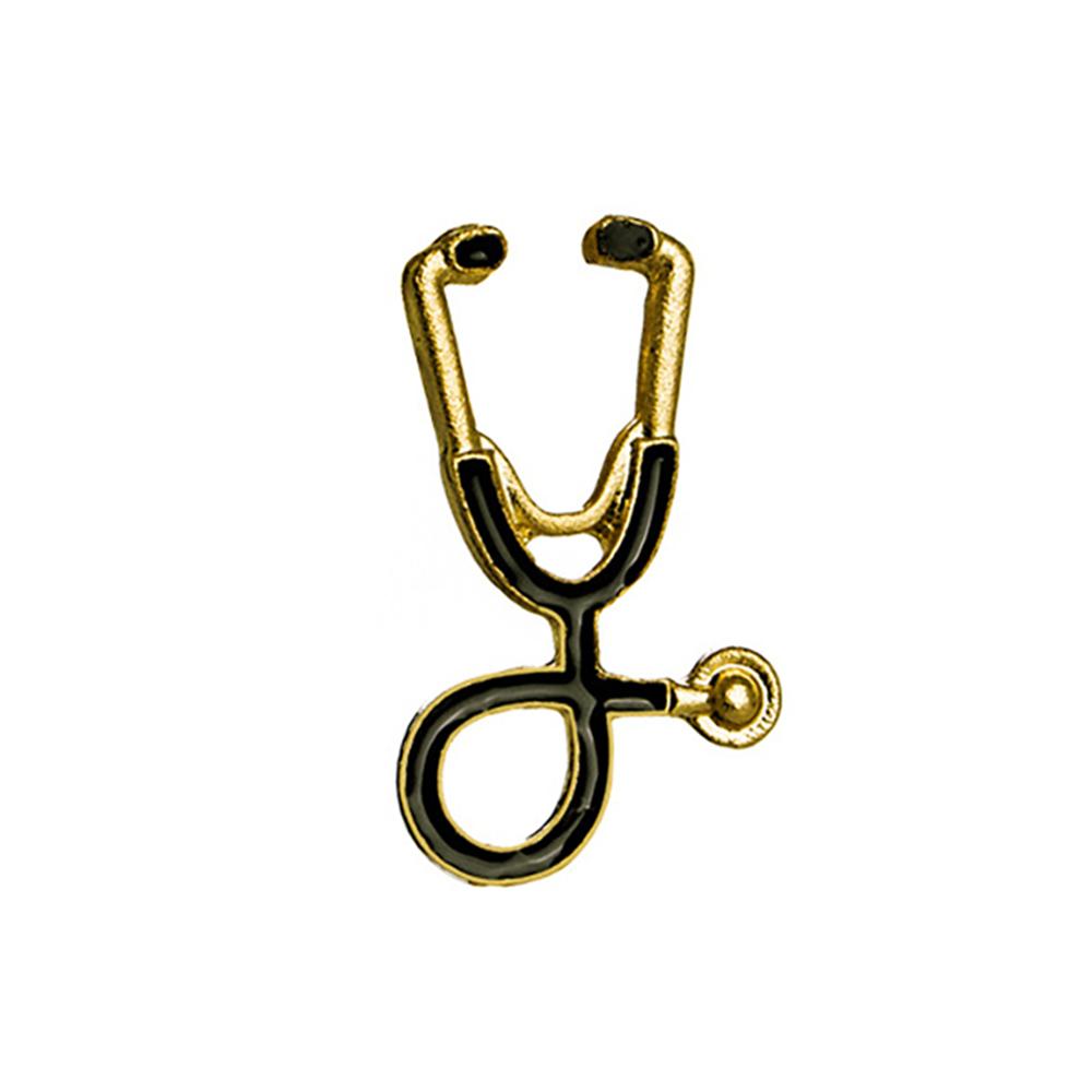 Creative Nurse Doctor Brooch Medical Theme Stethoscope Syringe Enamel Pin Heart Brain Surgical Suit Lapel Badge Accessories Gift