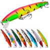 Durable Plastic Fishing Lures Set 10 Colors 8.5g 9.5cm Realistic Minnow Baits