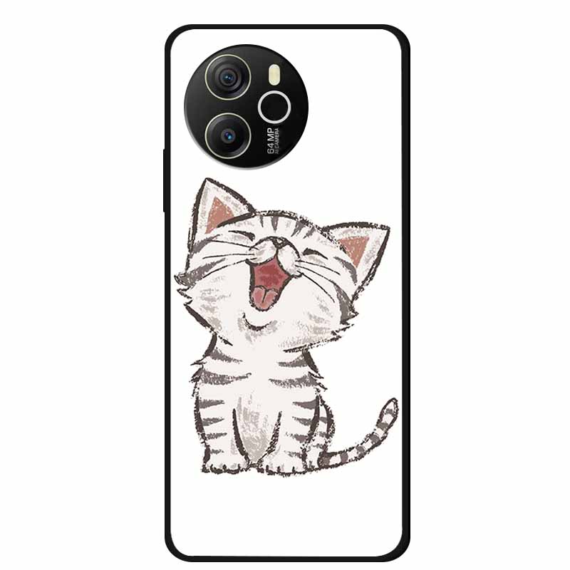For Blackview Shark 8 Case Shark8 Black Silicone Soft Back Cover Case For Blackview Shark 8 Phone Case Cover 6.78" Coque Funda