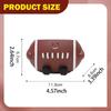 Small Face Planter Flower Pot Home Decor Sports Themed Creative Resin Plant with Drainage for