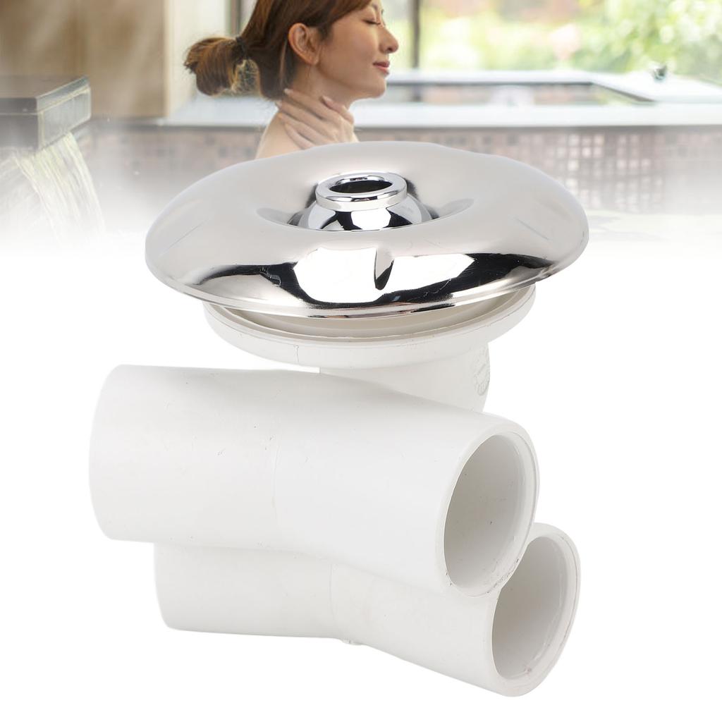 3/4 Inch Bath Massage Nozzle Stainless Steel PVC Pool Massage Jet Nozzle for Swimming Pool Bathtub