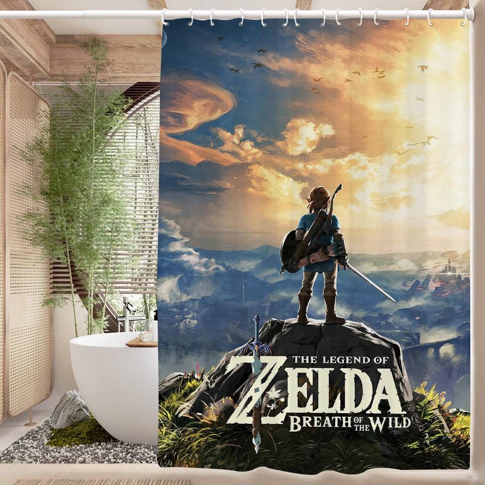 Leģendārās videospēles Zeldas Link Vannas istabas