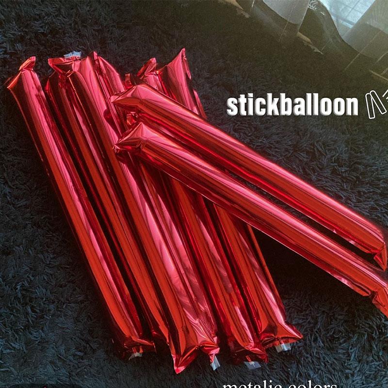 40 peças Bastões de Animação Bastões Trovão Metálicos Vibrantes Bastões Infláveis Animação Criador de Ruído Balões Festas de Futebol