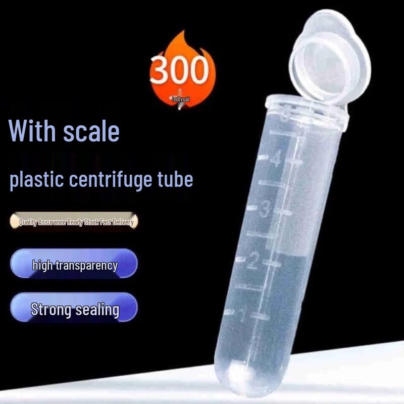 Aokewen 5ml Centrifuge Tubes with Connected Cap