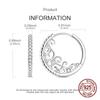 Vintage Filigree Scroll Hoop Earrings 925 Sterling Silver Pave CZ Elegant Hypoallergenic Jewelry Gift for Women