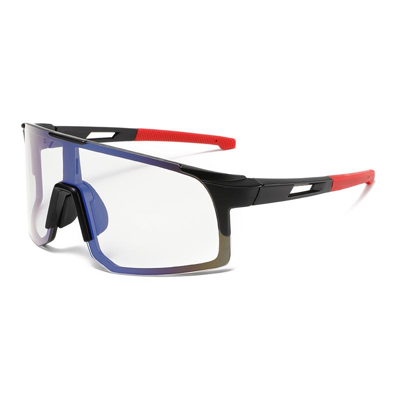 Outdoor Brand Cycling Men's Goggle Women Oversize Decor Anti UV Riding Shades High Quality Pochromic Sports Sunglasses
