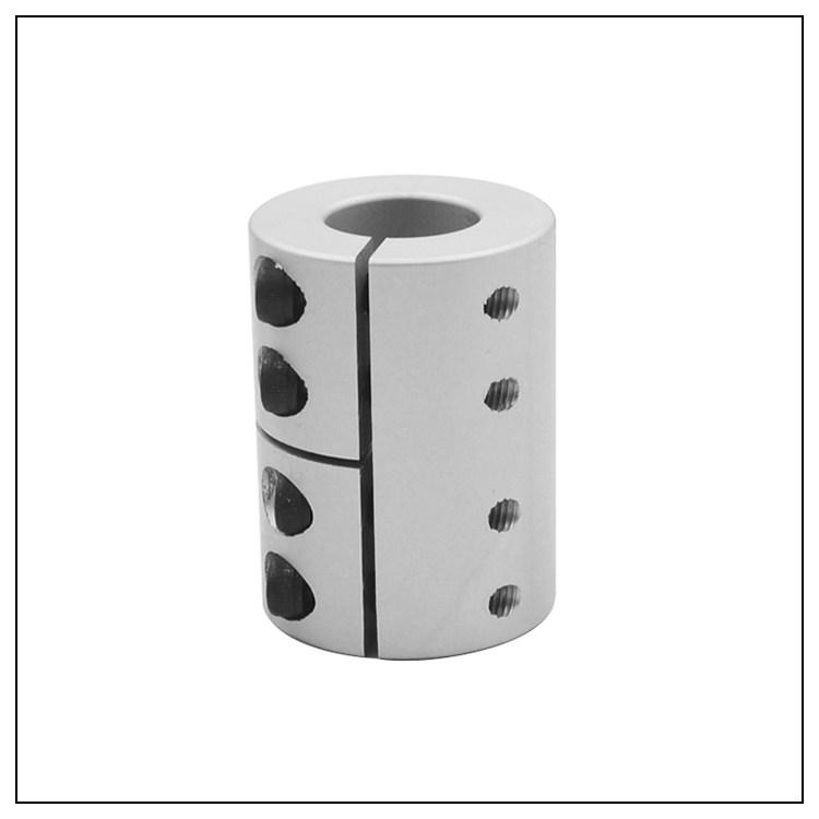 CNC Aluminum Alloy Rigid Coupling Clamp for Motor Lead Screw, D40 L55
