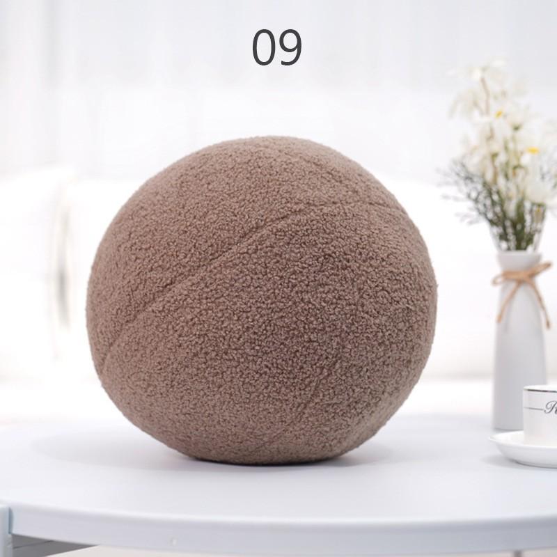 Nordischer Stil Kugelförmiges Kissen Gefüllte Dekoration Plüsch Sofa Erker Dekoration Kissen Weicher Fotografie Requisit Neu
