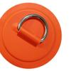 Rope Ring Buckle High-strength Load Bearing Heavy Duty Firmly Fixed Non-slip Surfboard Dinghy Boat Stainless Steel D Ring Pad Boat Supplies