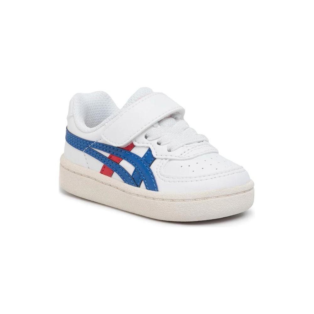Onitsuka Tiger Velcro Retro Jogging Low-Top Walking Shoes Baby sneaker White 1184A023-100