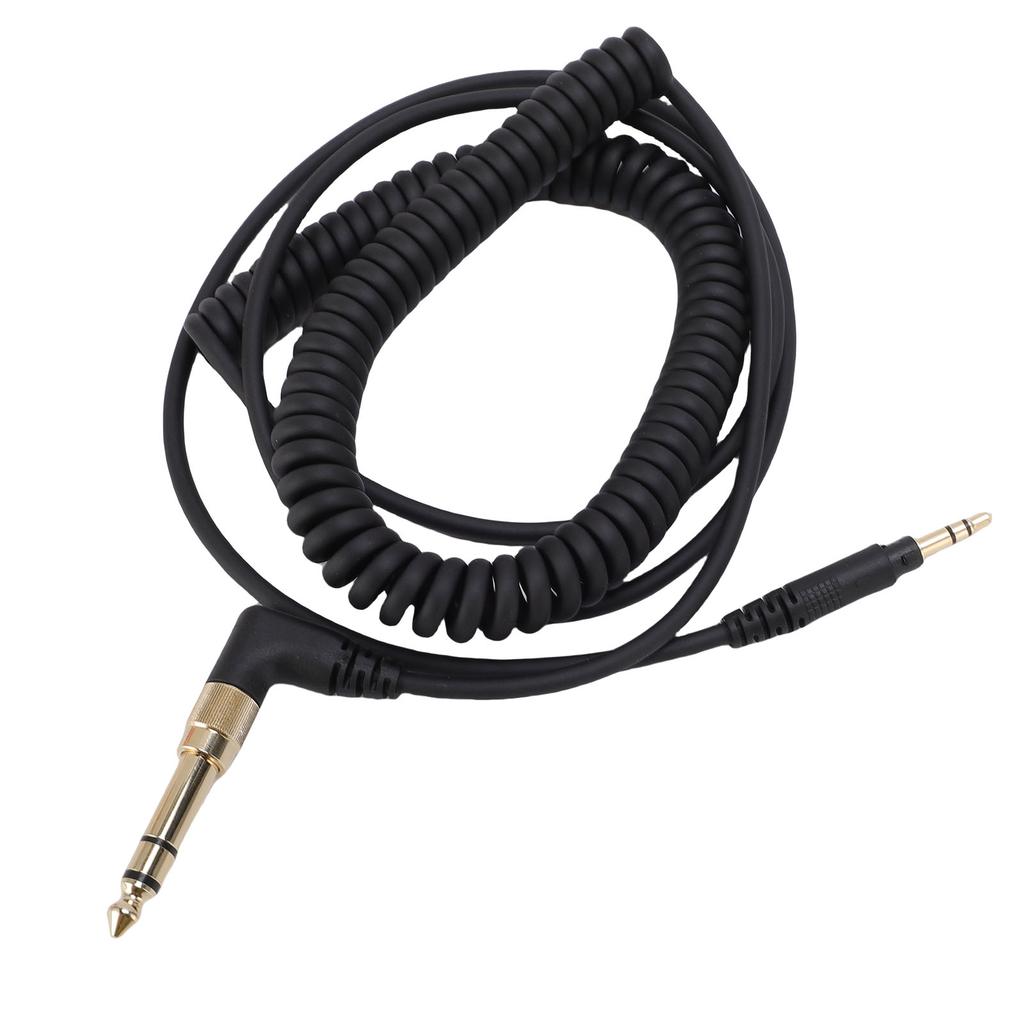 Headphone Spring Sound Cable Suitable for EAH DJ1200 Headphone 3.5mm Plug 140 330cm Extension Coiled Cord