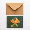 Christmas Tree Bell Elk Christmas Gift Gratitude Card Thank You Blessing Card  Party Favors Gifts