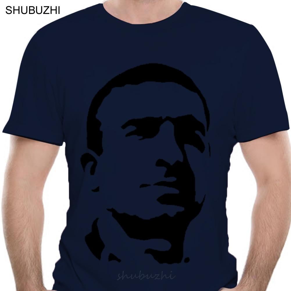 Men T Shirt  Tshirt Eric Cantona black on red tshirts Women TShirt cotton tshirt men summer fashion tshirt euro size S