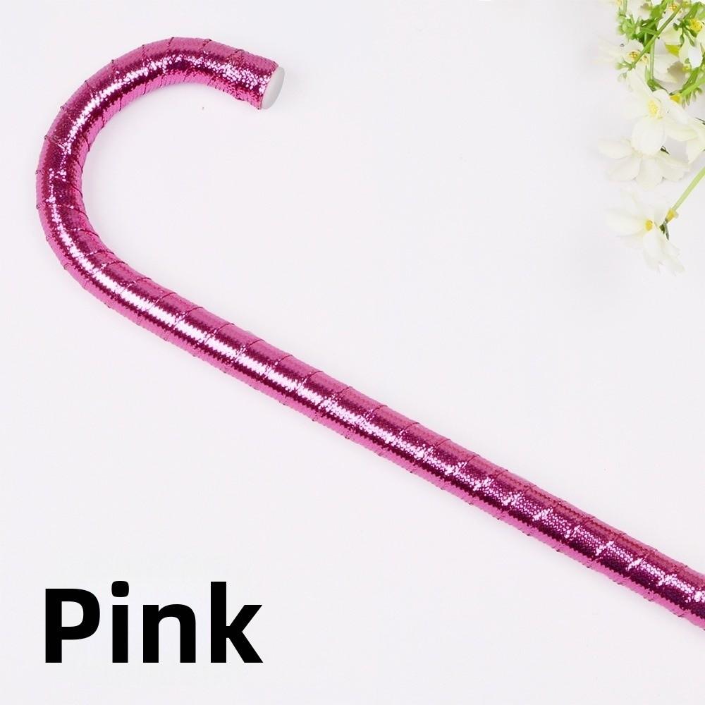 10 Colors Adult Children's Laser Dance Cane Out Dancing Hand Cane Stick for Dance Accessories