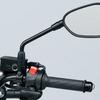 2Pcs 7/8" Handlebar Rearview Mount Holder Adapter 8mm/10mm Thread Motorcycle Handlebar Mount Holder Clamp
