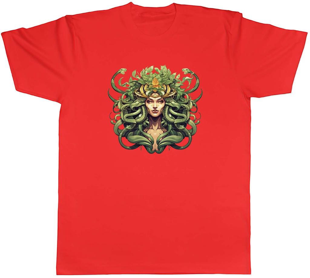 Medusa Snake Head Unisexs TShirt Greek Mythology to Stone Tee Gift