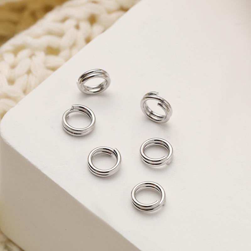 Eco-Friendly 14K Gold Plated Double Layer Jump Ring Jewelry Connector - Handmade Necklace & Bracelet Clasp Accessories