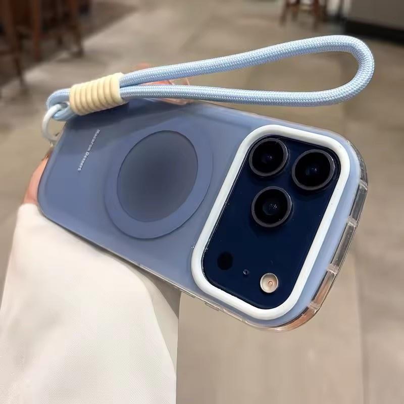 For Magsafe Magnetic Oval Soap Shape Phone Case For iPhone 17 16 15 14 13 12 Pro Max Air Cute Candy Color Wireless Charge Cover