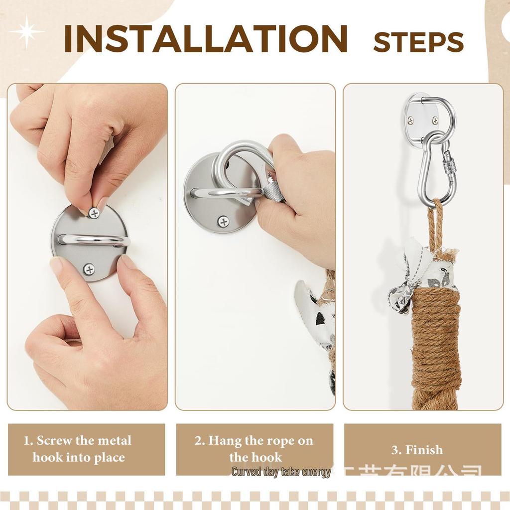 Four Seasons Wear-Resistant Cat Tree with Thickened Sisal Rope and Scratching Post