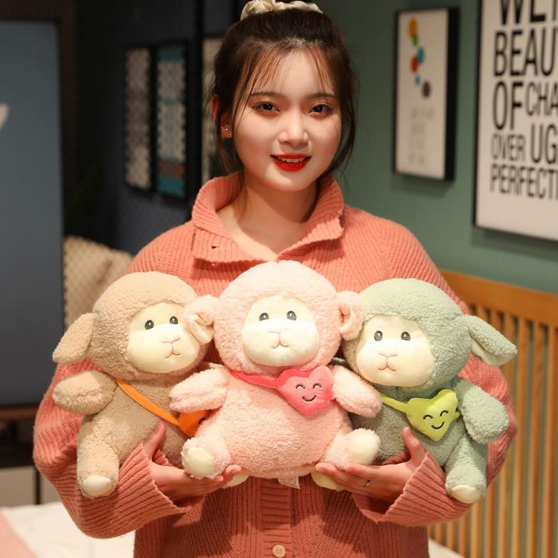 1 шт. 20/25 см каваи овцы плюшевые игрушки мягкие куклы альпака прекрасная игрушка — фото 3