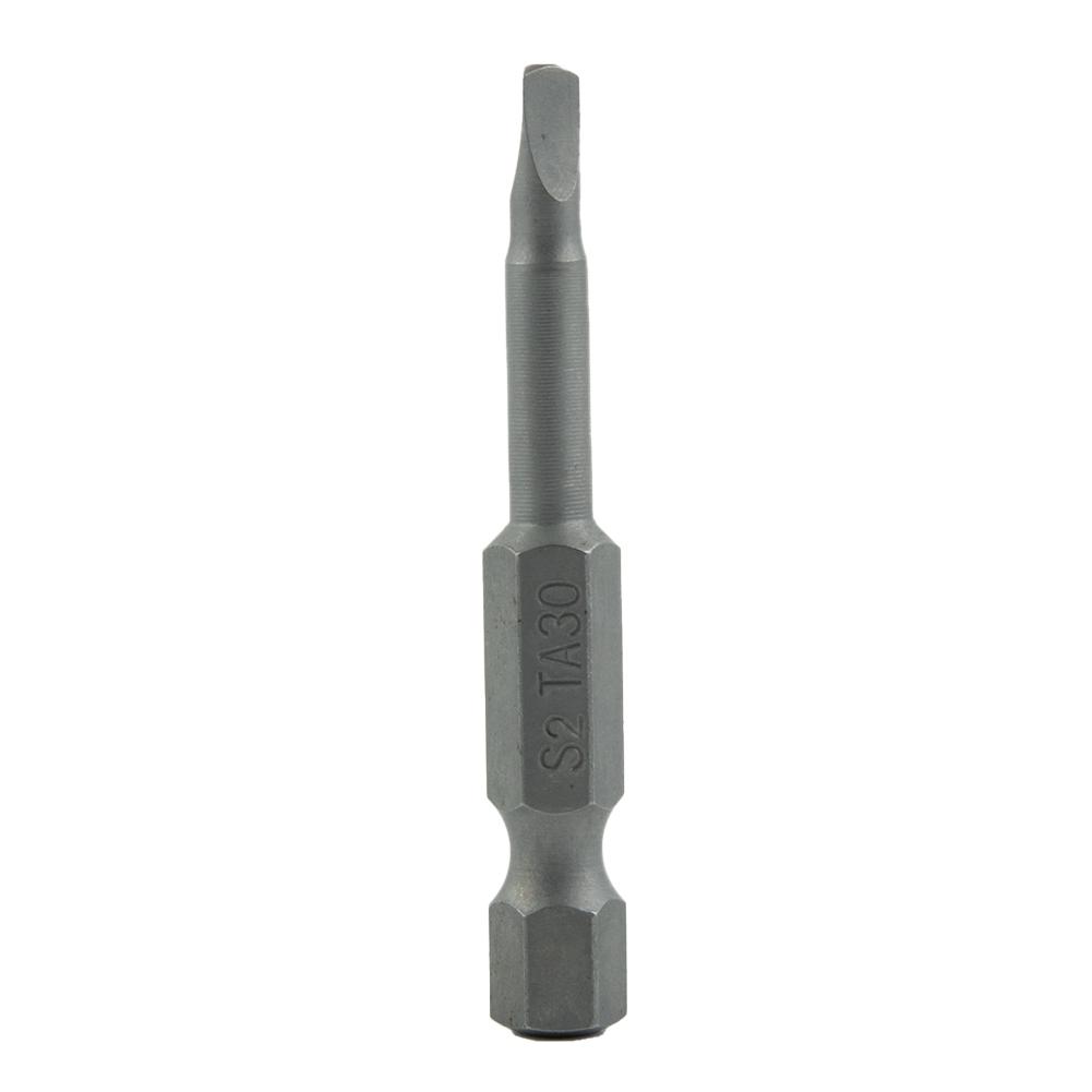 Alloy Steel Screwdriver Bits Grey Hex Shank Magnetic